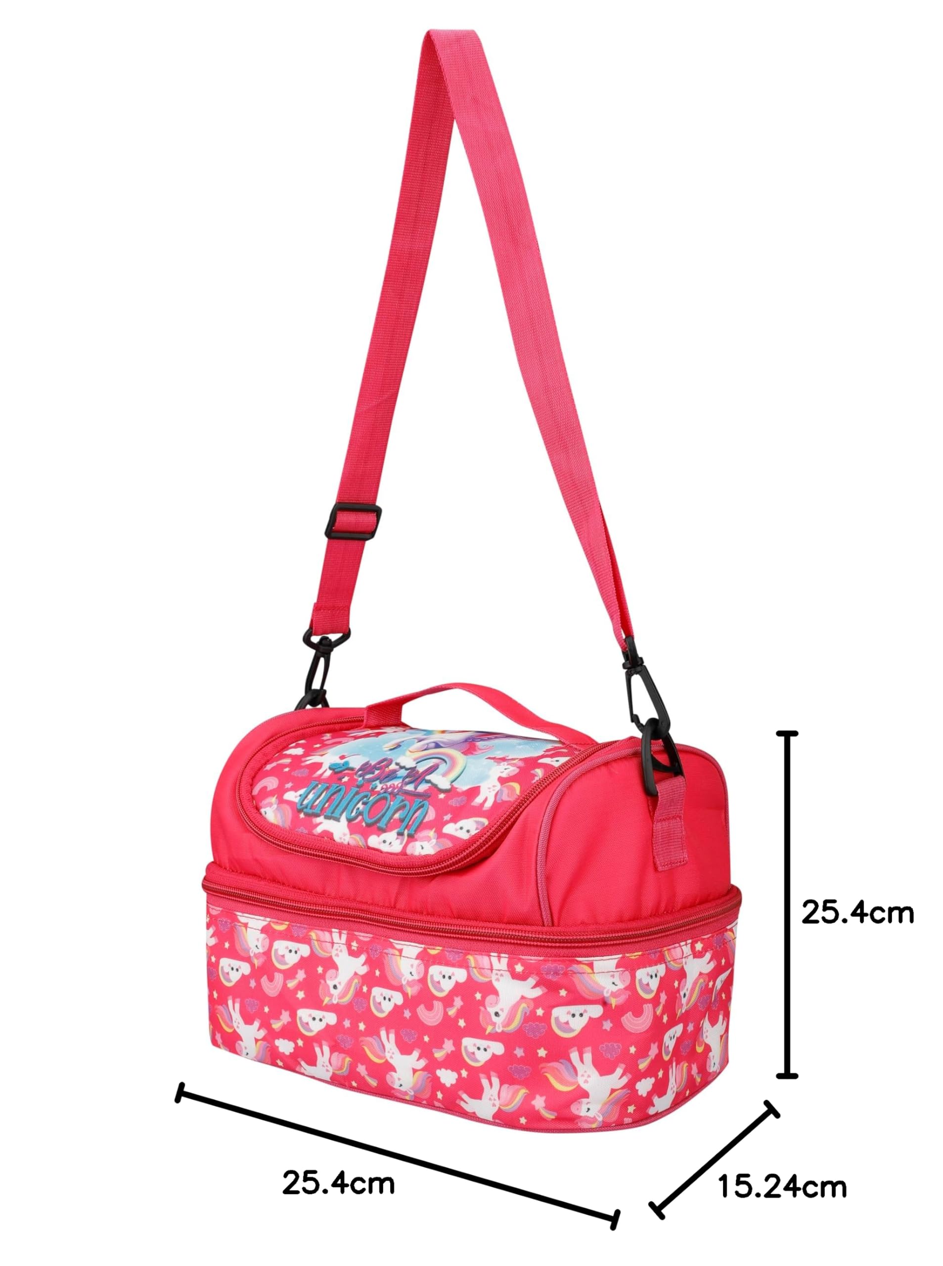 Ji and Ja Unicorn Lunch Bag - Dual Compartment -7 Ji and Ja Unicorn Lunch Bag - Dual Compartment -7