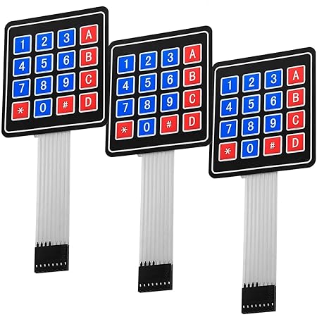 Clavier Matriciel 12 Ou 16 Touches Pour Arduino – Module DIY – Parfait Pour Projets électroniques