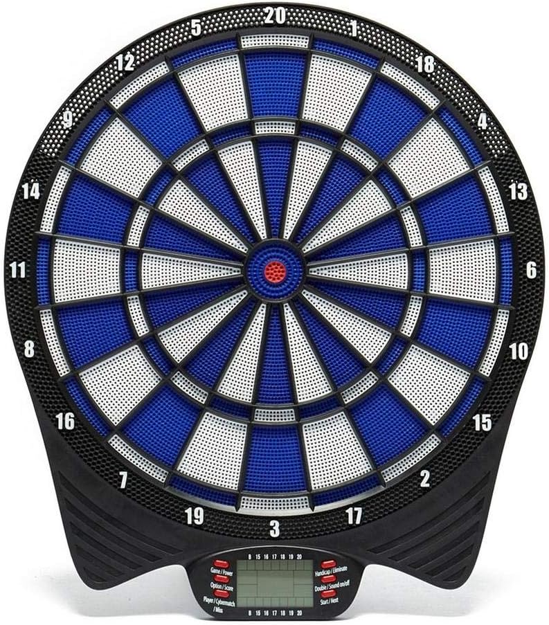 Unicorn Electronic Soft Tip Dartboard Darts Board | 25 Games with 176 Variations | Automatic LCD Scoring Display | includes 6 Darts