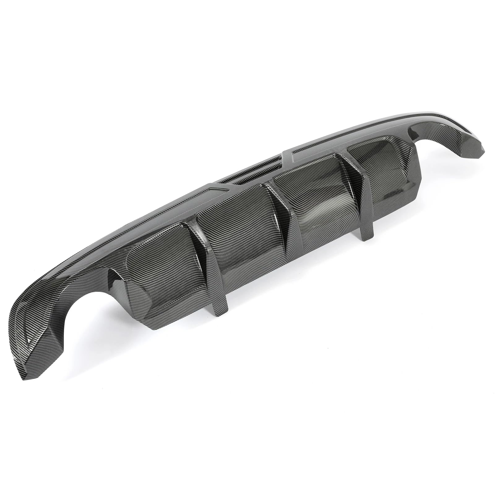 Rear Lower Diffuser Bumper For 2016-2019 Carbon Fiber Style，Replacement for Nissan Teana Altima OEM