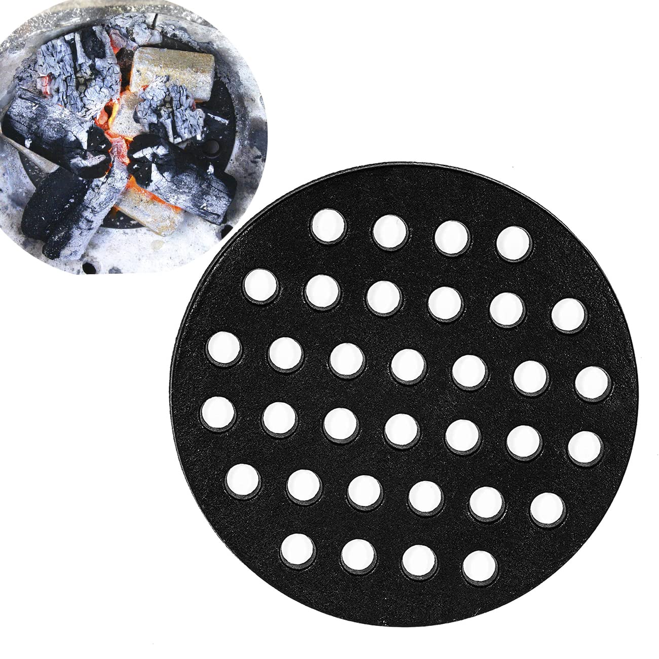 Buy 9 inch Fire Grate for Big Green Egg Large Cast Iron Charcoal Grate