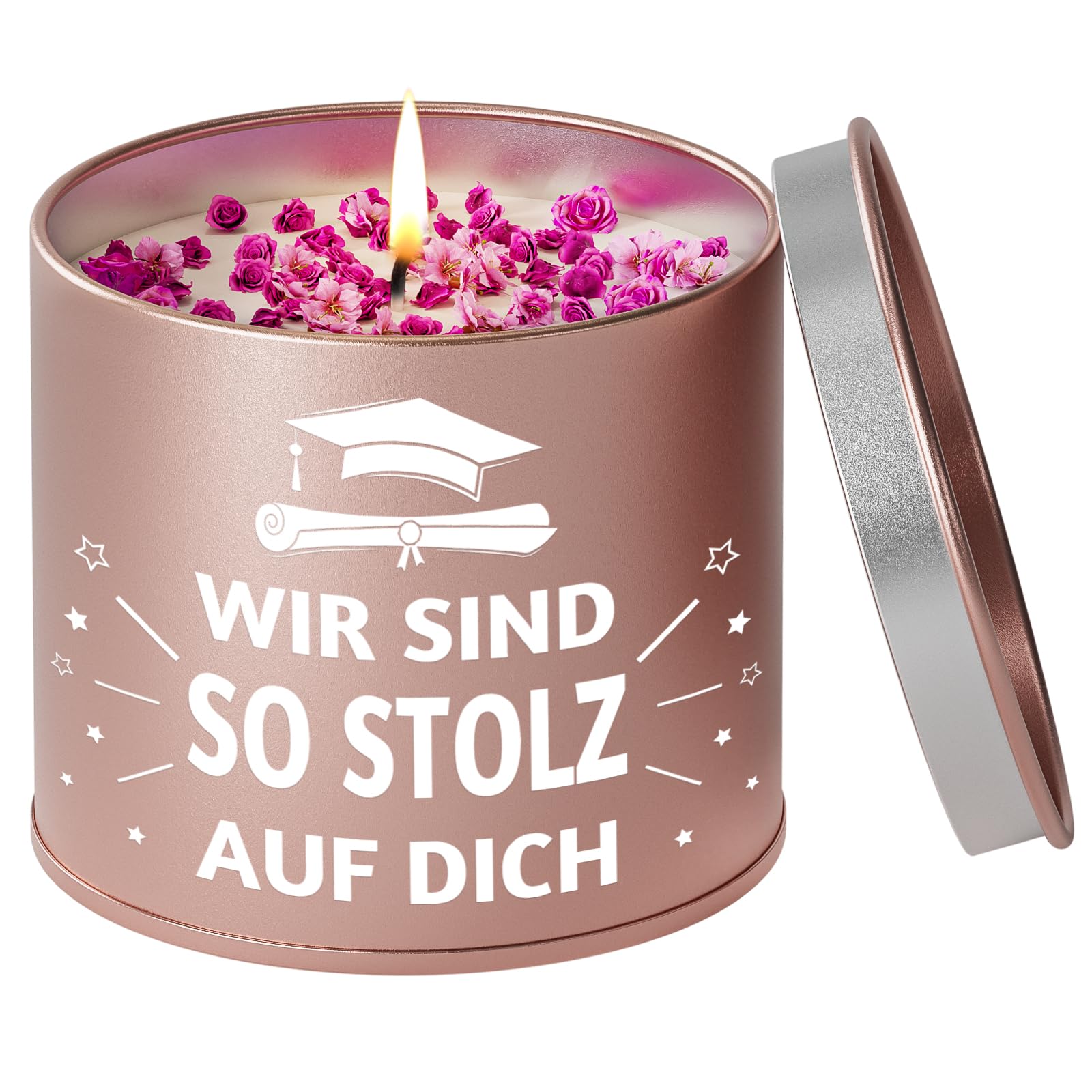 PRSTENLY 9OZ Lavendel Kerzen