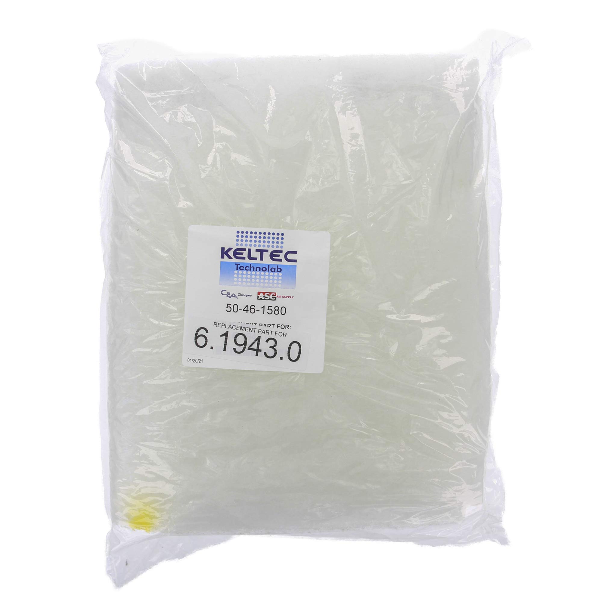 Industrial Service Solutions Aftermarket Kaeser 6.1943.0 Air Filter Mat Element | Replacement Part | High-Efficiency Pleated Media | for Compressed Air Equipment and Systems