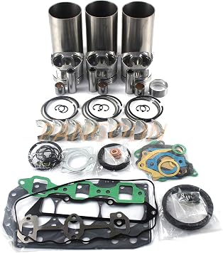 PANGOLIN 3D82AE Engine Rebuild Kit for Komatsu PC27MR-3 PC27R-8 PC30FR PC28U Excavator Aftermarket Parts