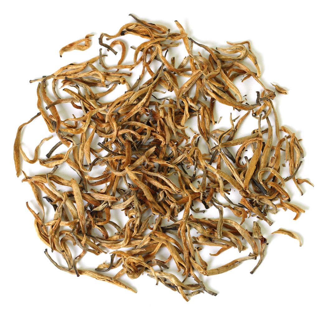 GOARTEA Schwarzer Tee - 500g 17.6oz Nonpareil Supreme Grade Yunnan Fengqing Golden Buds Dian Hong Schwarzer Tee - Dianhong Chinese Black Tea
