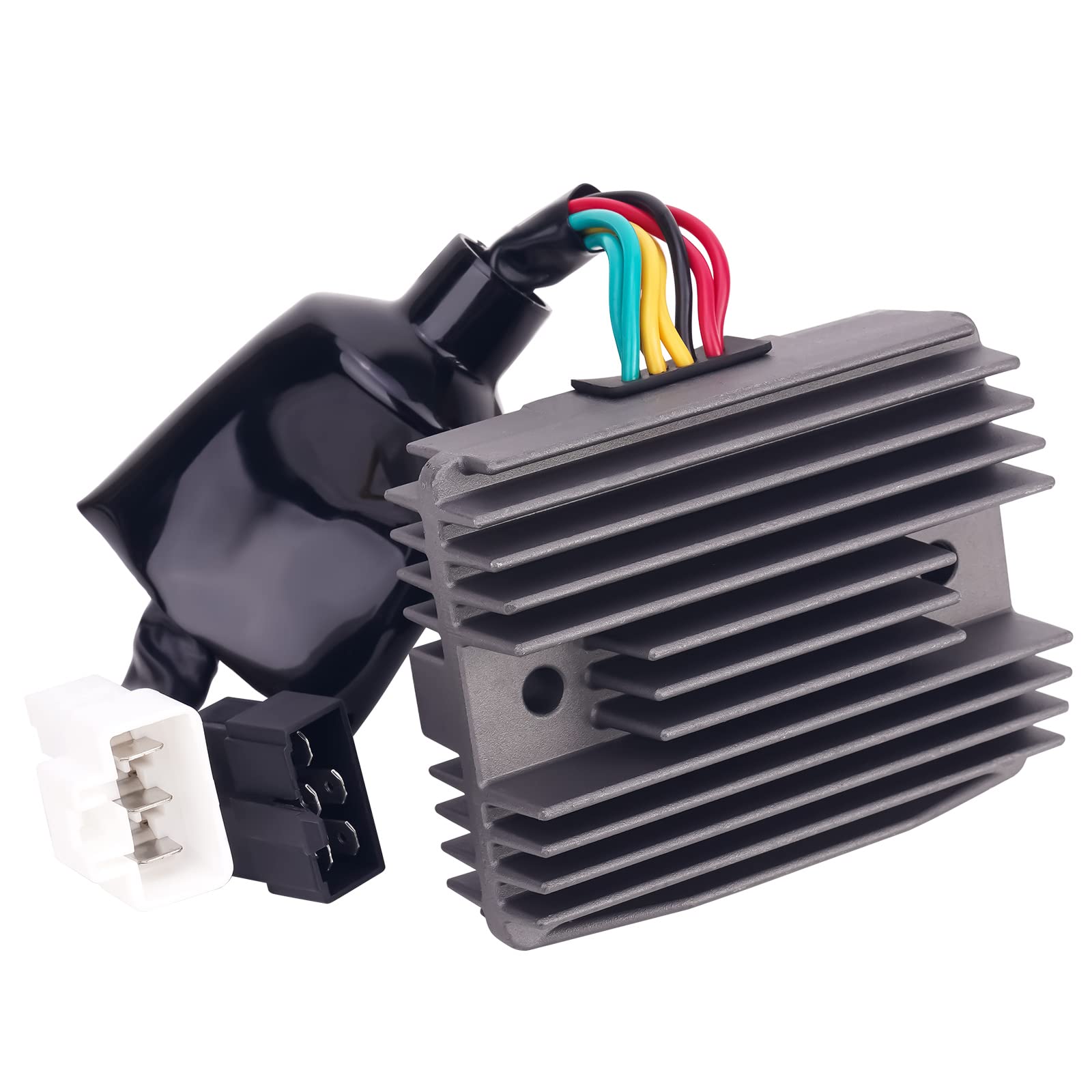 AHL Régulateur de redresseur de moto 31600-MAT-E01 31600-MCH-000 Compatible avec Honda VFR 800 A6/A7 Interceptor 2006-2007/Honda VFR 800 A6/A7/A8/A9 (ABS Model) Interceptor 2006-2009/RTV1000 2002-2006