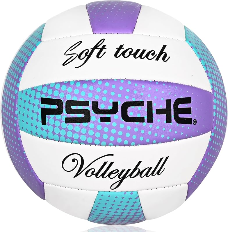 Wisdom Leaves Voleibol, pelota de voleibol suave para juegos y entrenamiento en el parque de playa en interiores y exteriores (tamaño oficial 5)