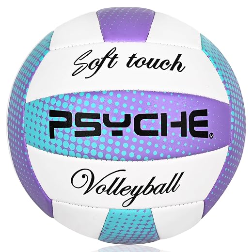 Wisdom Leaves Volleyball,Soft Volleyball Ball for Indoor Outdoor Beach Park Games Play and Training (Official Size 5)