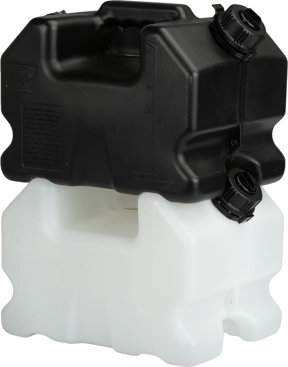 ‎Fire Power FRP-300-01900 2 1/2 Gallon Utility Liquid Container - 12" x 9" x 9", Includes Standard 1" Quick Fill Hose with Cap