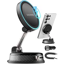 GalvanoxTM X8-PRO Vacuum Suction Car Mount Wireless Charger for Samsung