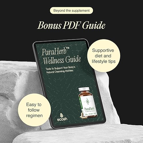 Miniatura 5 de ParaHerb - Limpieza intestinal natural para adultos, desintoxicación completa de la salud intestinal con ajenjo, nogal negro, clavo y extracto de