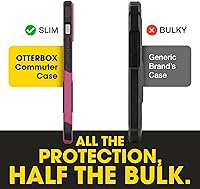 Vista 31 de OtterBox Funda para iPhone 14 Pro Max (solamente) de la serie Commuter - Negro, delgada y resistente, apta para bolsillo, con protección de puerto