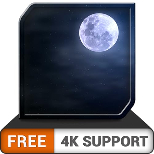 hd nublado luna gratis: ambiente romántico para tu alma gemela en tu televisor HDR 4K, TV 8K y dispositivos de fuego como fondo de pantalla y tema para la mediación y la paz y para las vacaciones de N