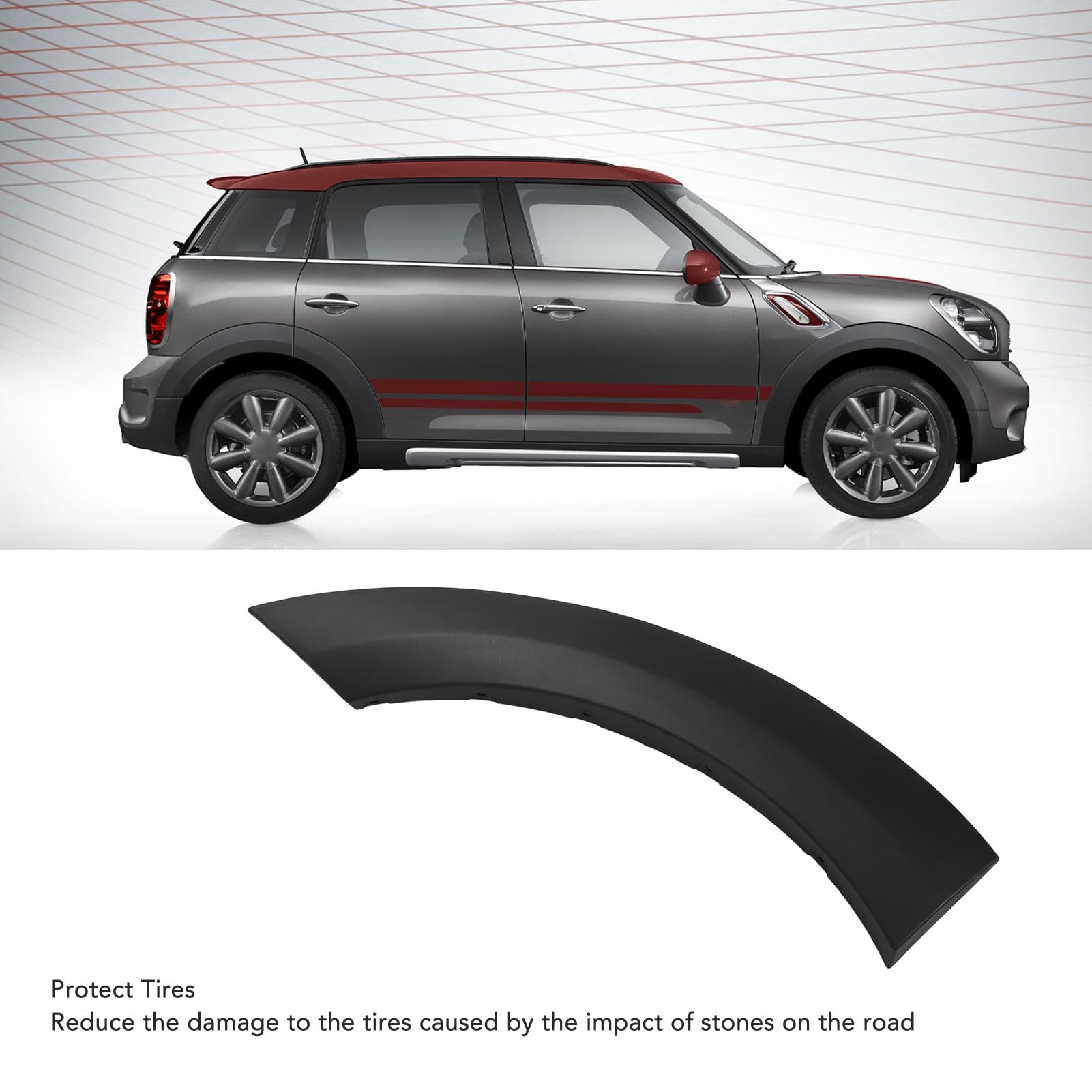 Protezione Parafango Auto In Fibra Di Carbonio - Nastro Autoadesivo Antigraffio, Resistente All'Usura - Foto 8