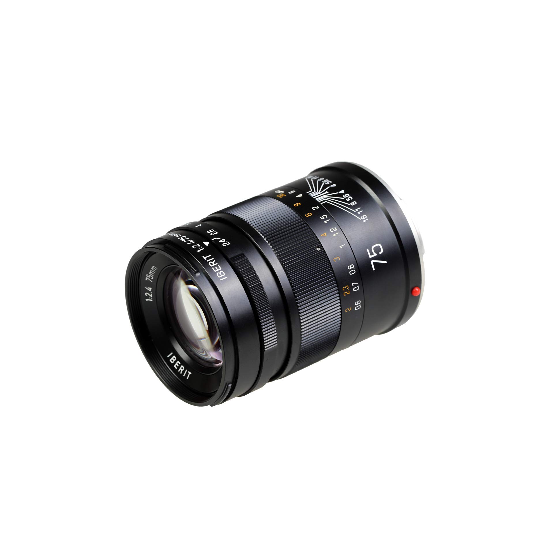 Amazon.com: KIPON IBERIT 75 公釐F2.4 全片幅鏡頭,適用於Sony E Mount