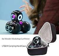 Vista 6 de LTGEM Hard Travel Case for Wonder Workshop Dash or Workshop Cue Robot