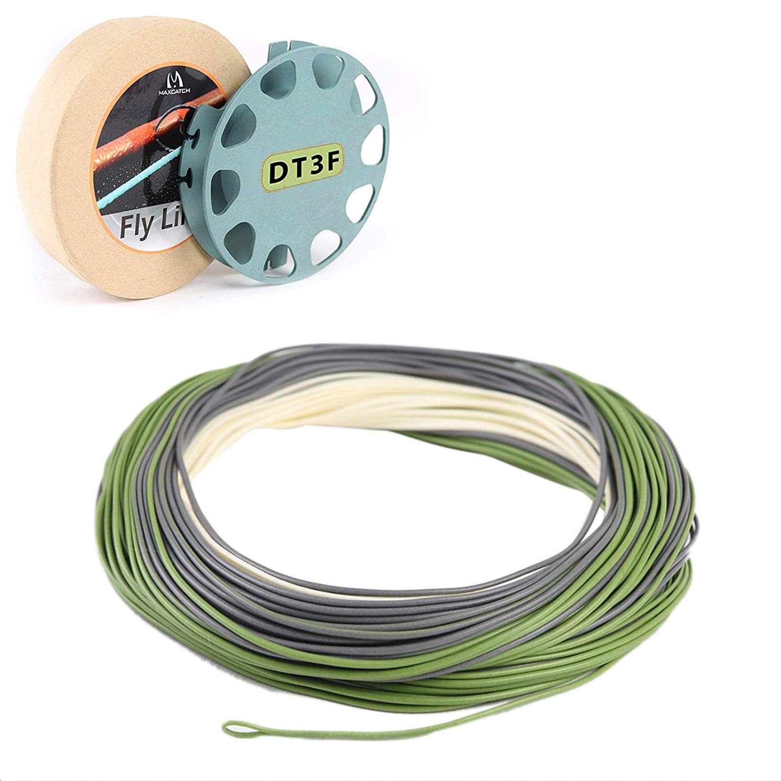 Amazon | Maxcatch Troutlite DT フライフィッシングライン 3/4