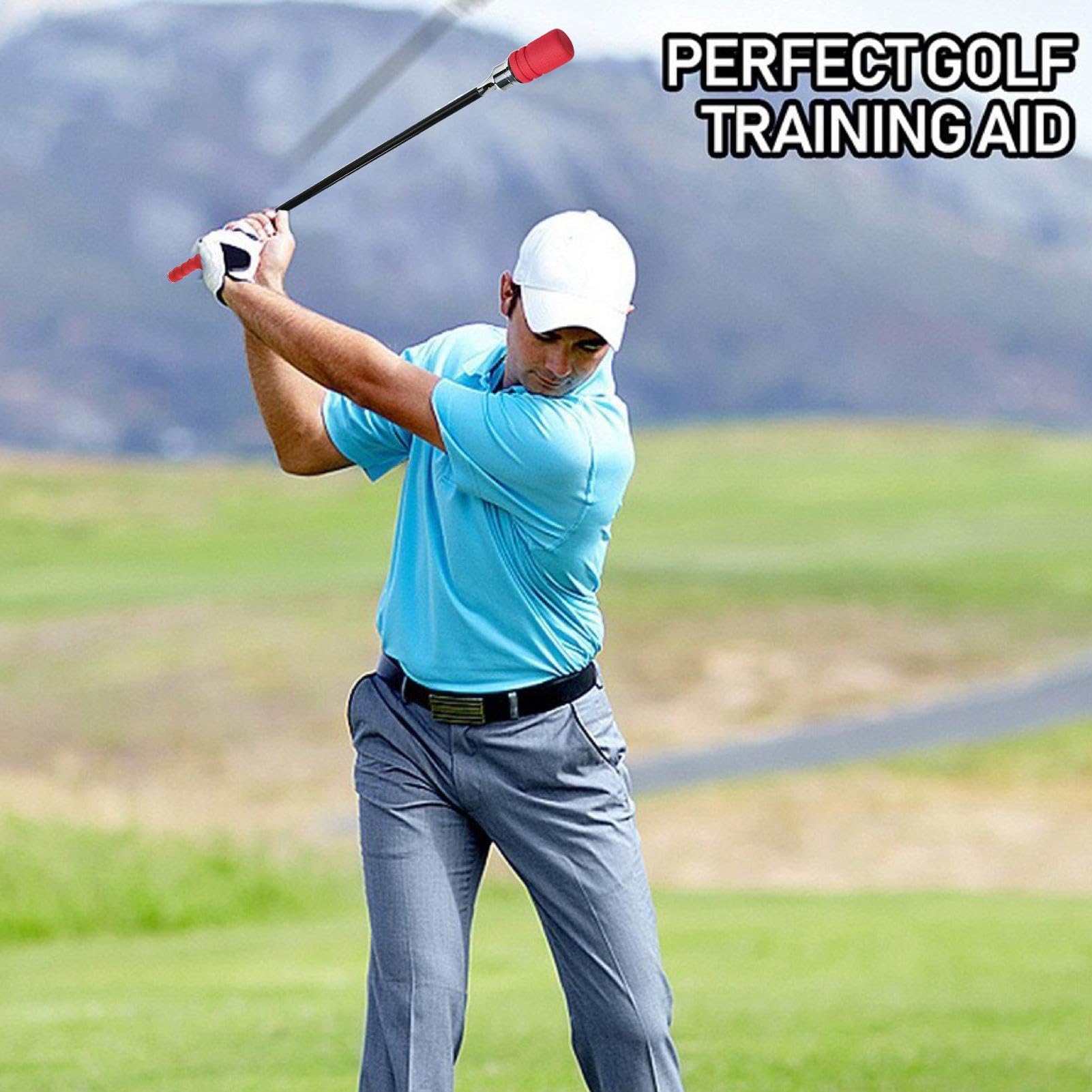 Pratica per Swing Golf | Bilanciamento Bilanciamento per il Riscaldamento Golf | Correttore di Posizione delle Mani per Uso Esterno Casa Palestra
