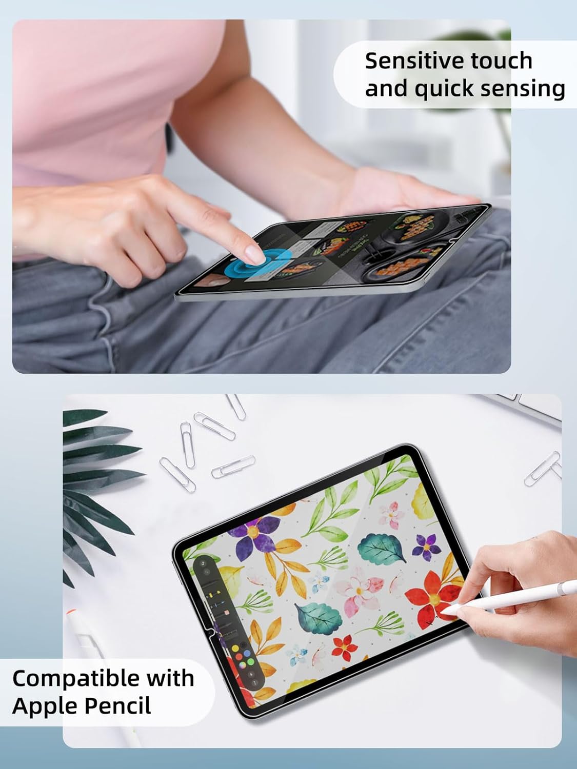 プライバシースクリーンプロテクター iPad Mini 7世代 A17 Pro [2024] iPad Mini 6世代 [8.3イ