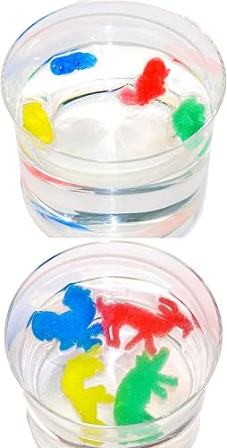 Miniatura 5 de Ja-Ru Cápsulas mágicas de crecimiento, (3 paquetes surtidos). Cápsulas de animales que crecen en agua. Gran juguete para niños. Juguetes de baño