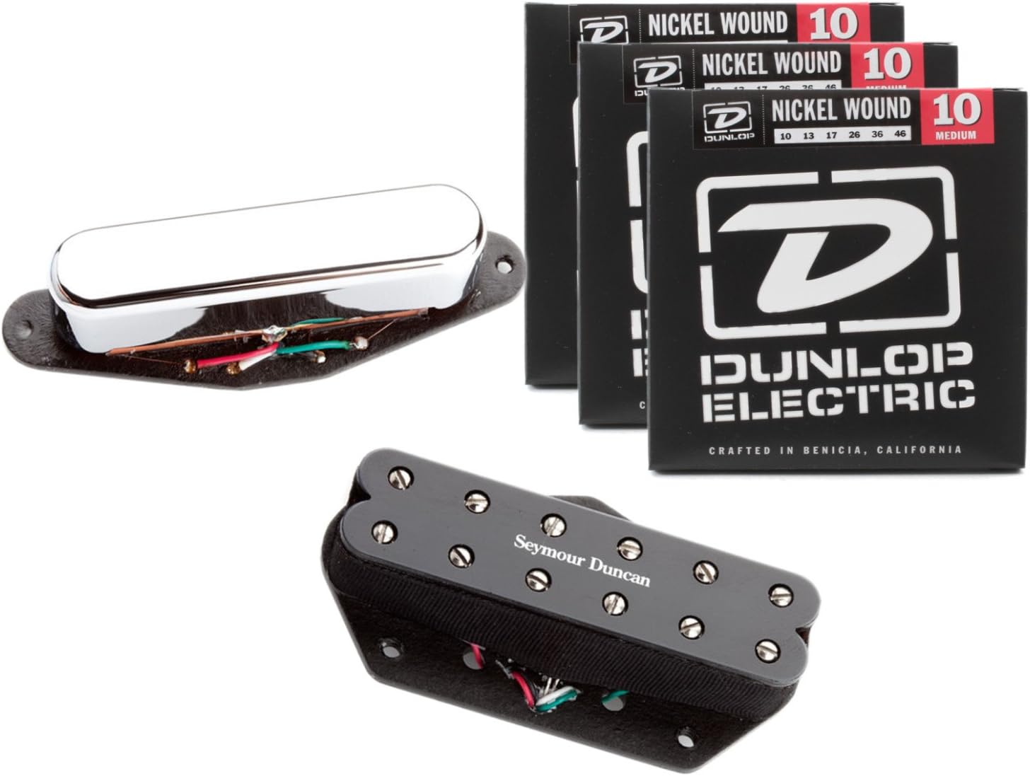 Seymour Duncan 11208-33 Set, Little'59 Vintage Stack Tele w/ 3 Sets of Strings