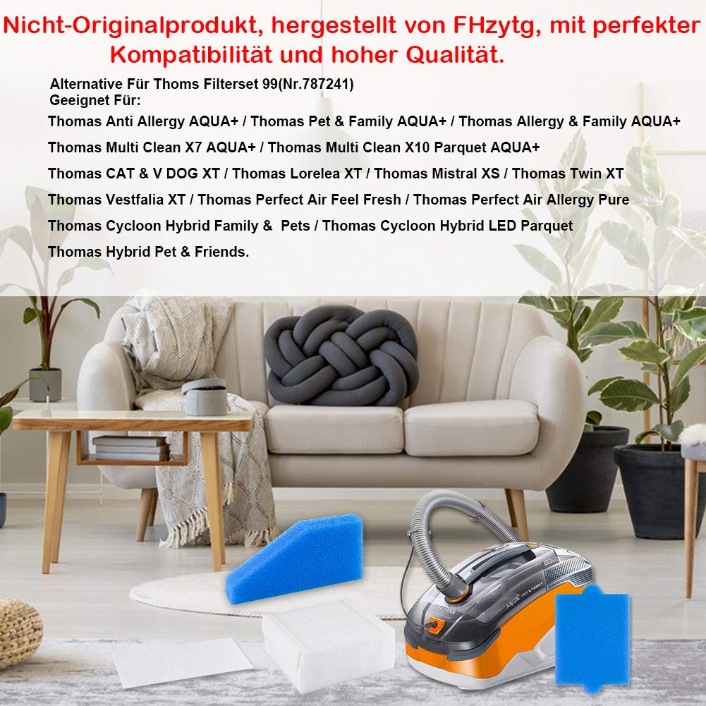 Filtro Aspiradora Anti Allergy Aqua/ Pet Family - Thomas | Cuotas sin interés