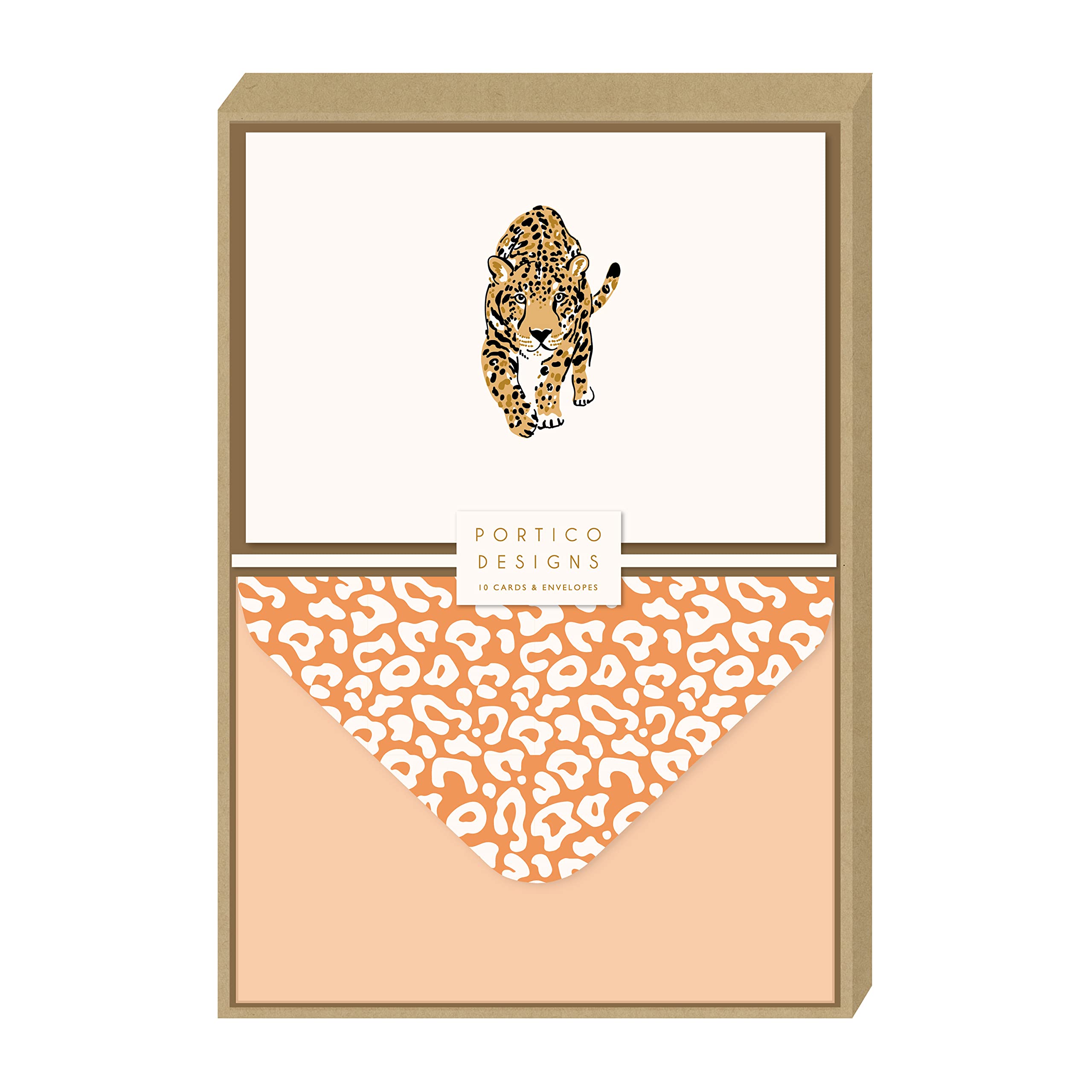 Portico Designs LtdLeopard - Boxed Notecards