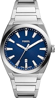 Fossil Men's Everett Quartz Stainless Steel Three-Hand Watch