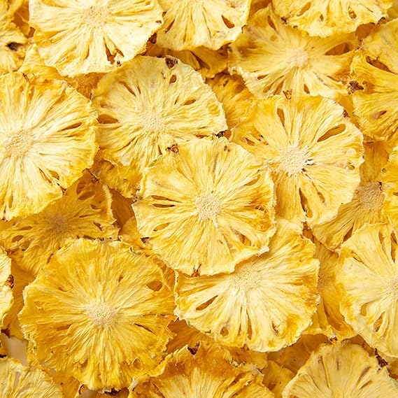Mkostlich Dried Pineapple Slices, Dehydrated Pineapple