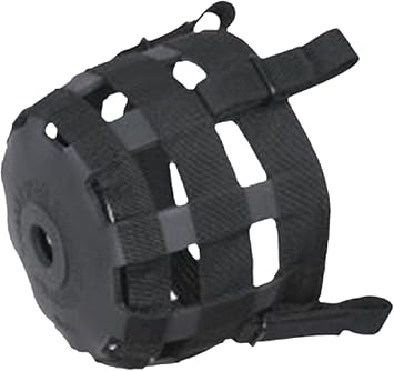 BEST FRIEND EQUINE Supplies Deluxe Grazing Muzzle Horse Black