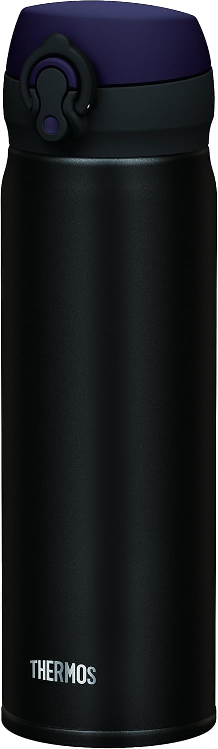 Thermos Vacuum Insulated Travel Mug [One-Touch Open Type] 0.5L All Black JNL-502 ALB
