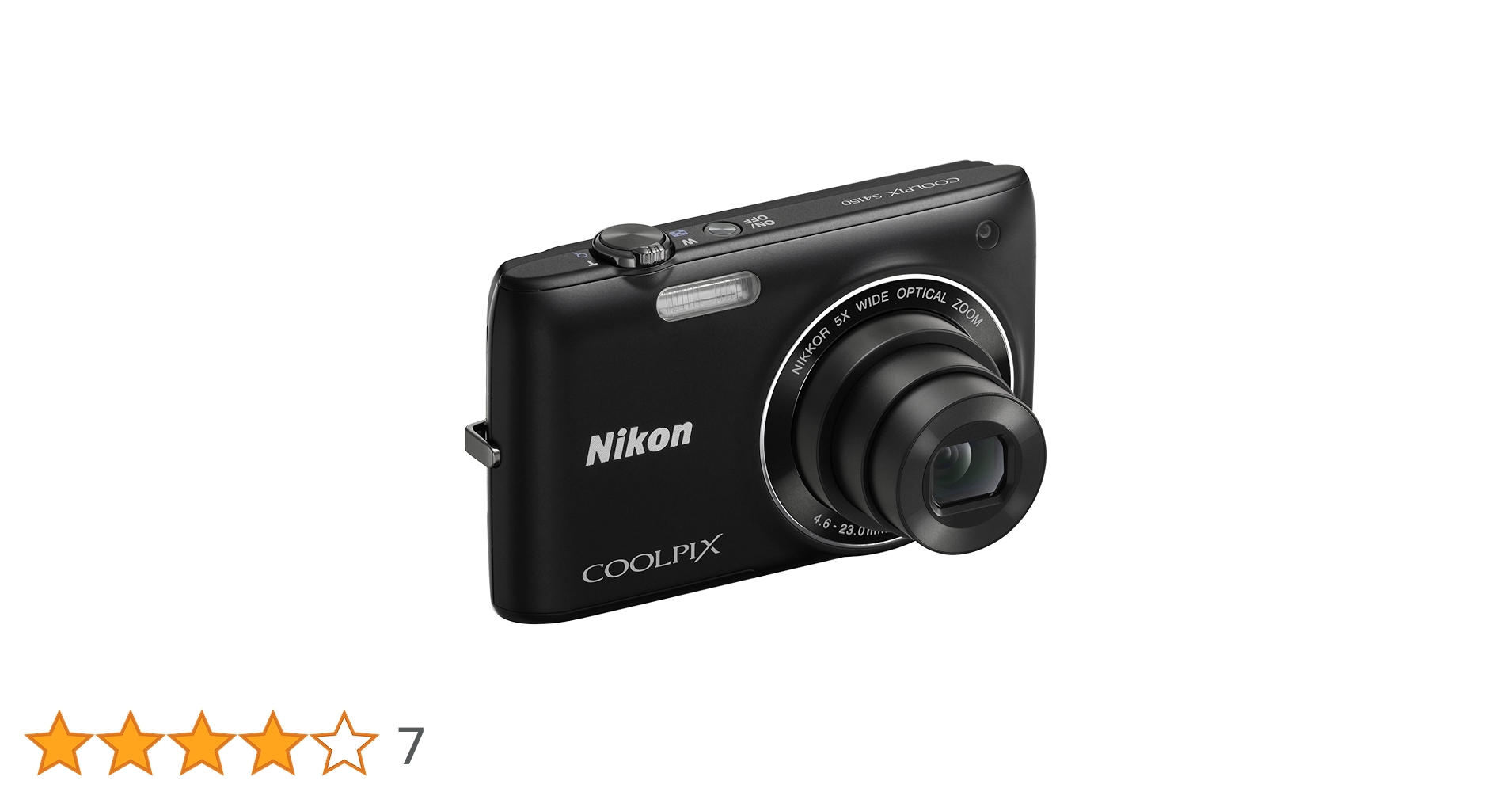 Buy Nikon Coolpix S4150 Digital Camera with 5X Optical Zoom (Black