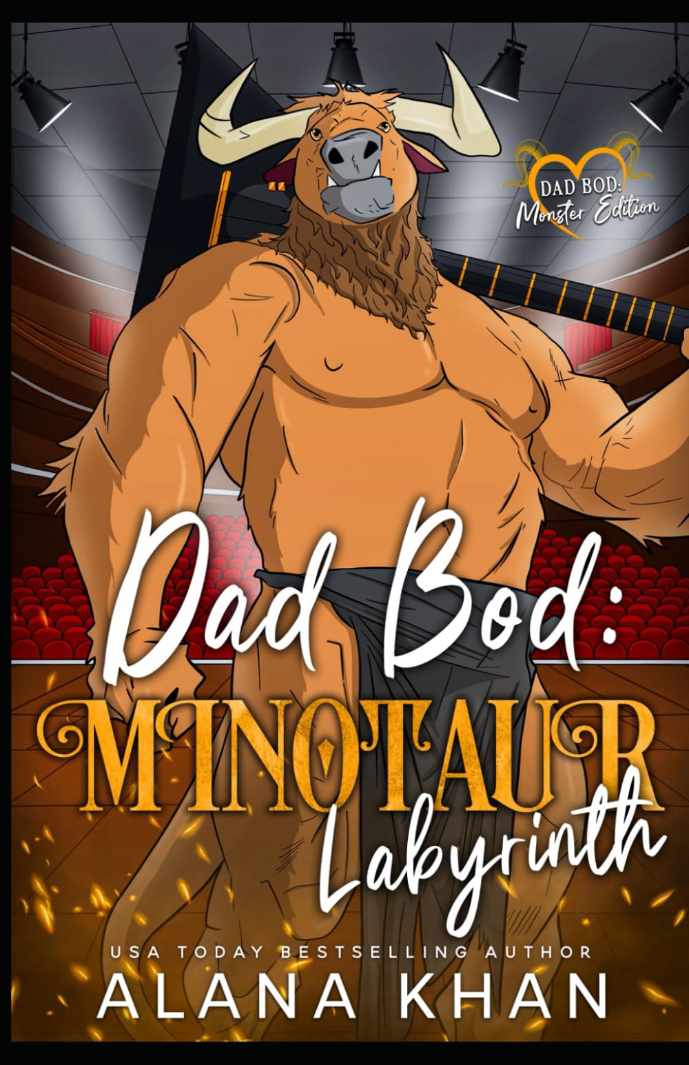 Cover of Dad Bod Minotaur Labyrinth