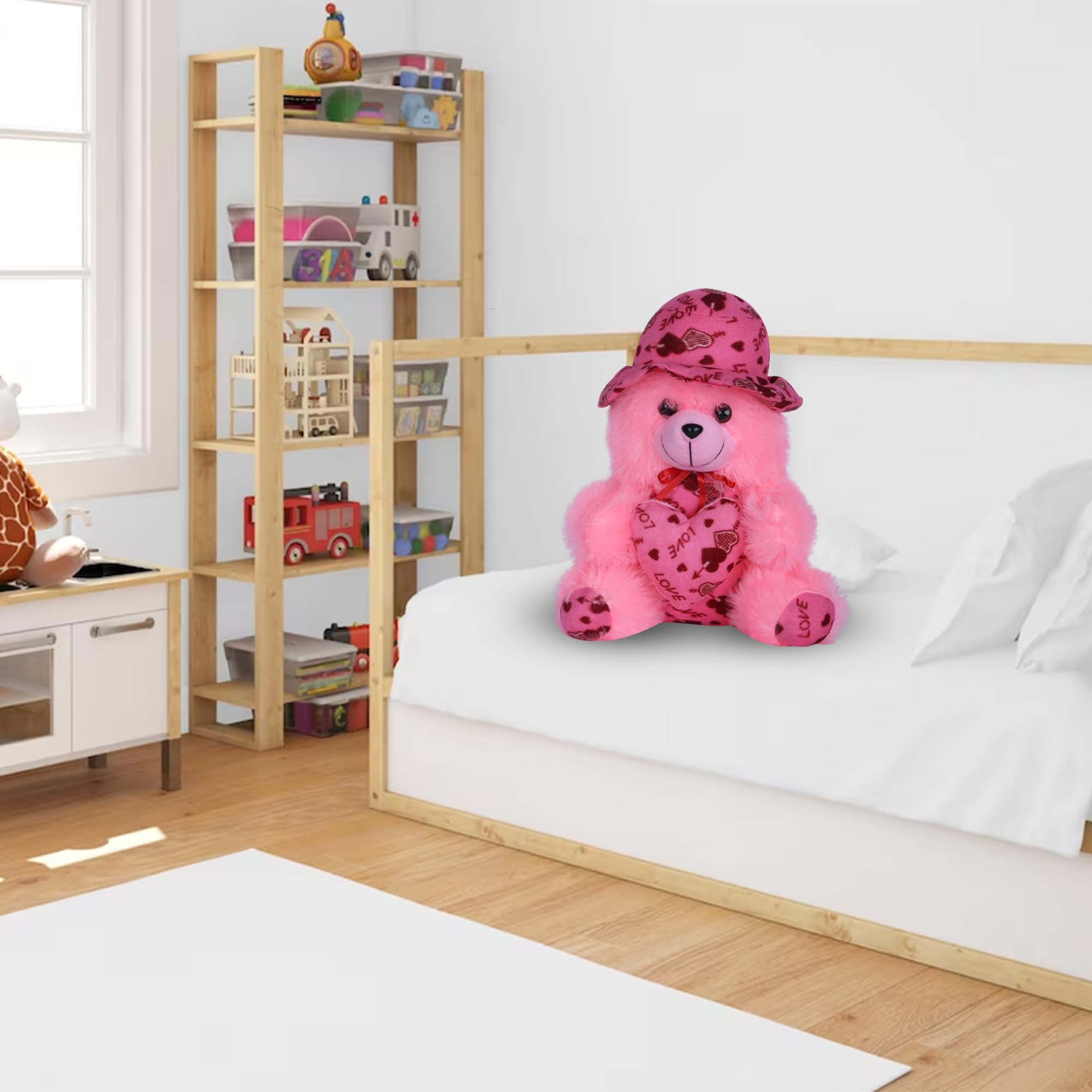 TEDSTREE Skin Friendly Ultrasoft 35 cm I Love You Teddy Bear for Kids, Lovable Huggable Cute Soft Giant Teddy Bear for Girlfriends/Wife/Kids (Pink Color) (B08XKH954R) Amazon Price History, Amazon Price Tracker