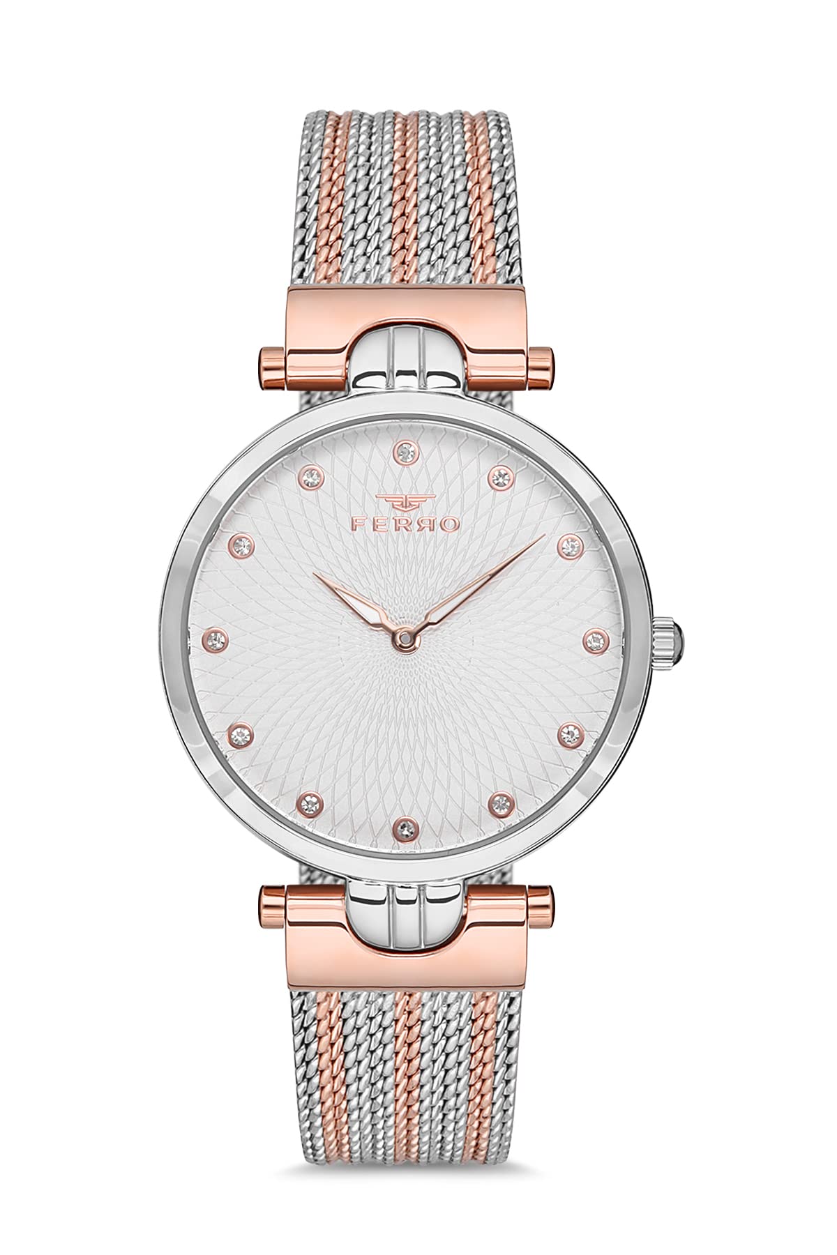 Ferro Analog Silver Dial Womens Watch-F21149C-E (B09RWLP9HZ) Amazon Price History, Amazon Price Tracker