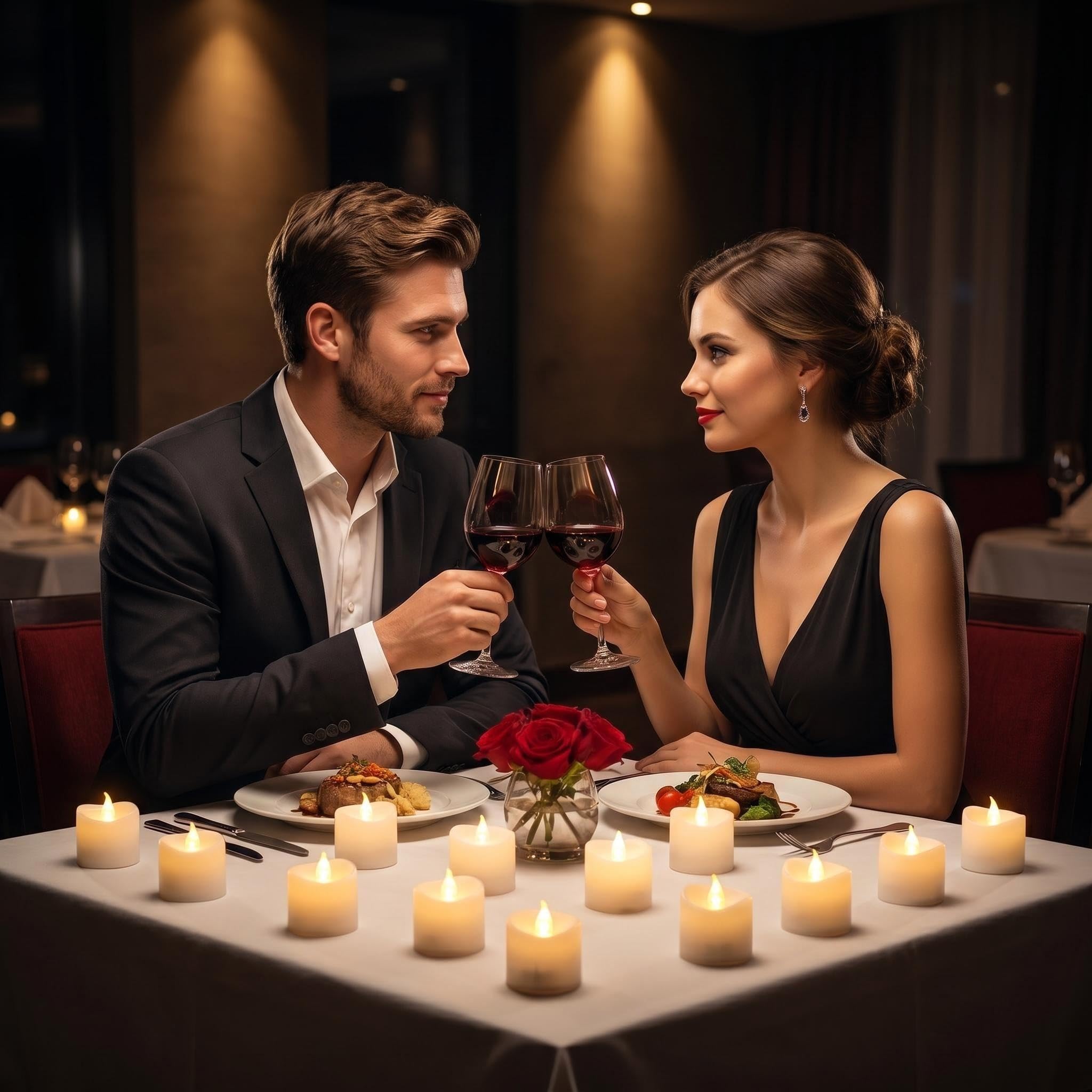 Da by 24 Piezas Bougies LED Té, Pilas CR2032 Incluidas, Sin Llama, para Decoración Casa Boda Fiesta