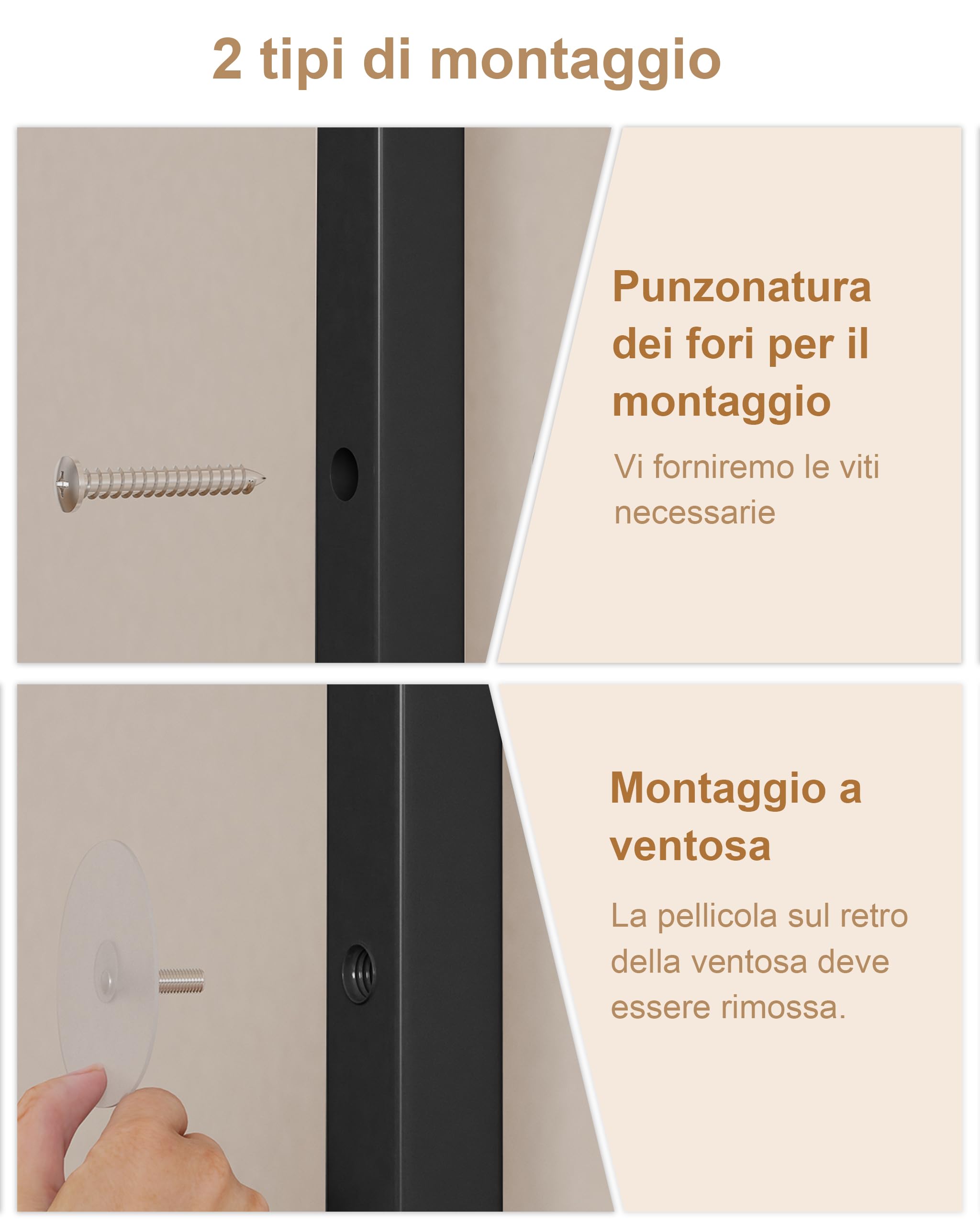 UMDONX Scaffale stretto per bagno, scaffale da parete per cucina, scaffale a scala a 5 livelli, scaffale per libri, scaffale multifunzionale in metallo per spazi ristretti-Nero