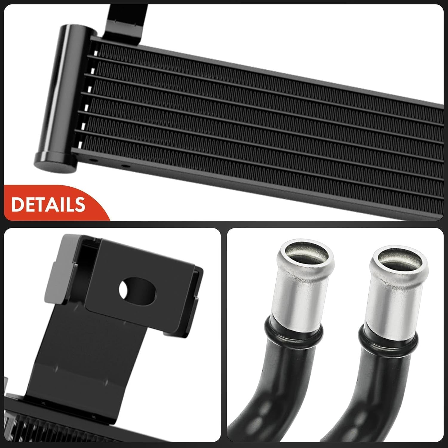 A-Premium Power Steering Cooler Compatible with Ram 4500/5500 2011 & Dodge Ram 1500 2002-2008, Ram 2500/3500 2003-2010, 3.7L 4.7L 5.7L 5.9L 6.7L, Replace# 68069566AA