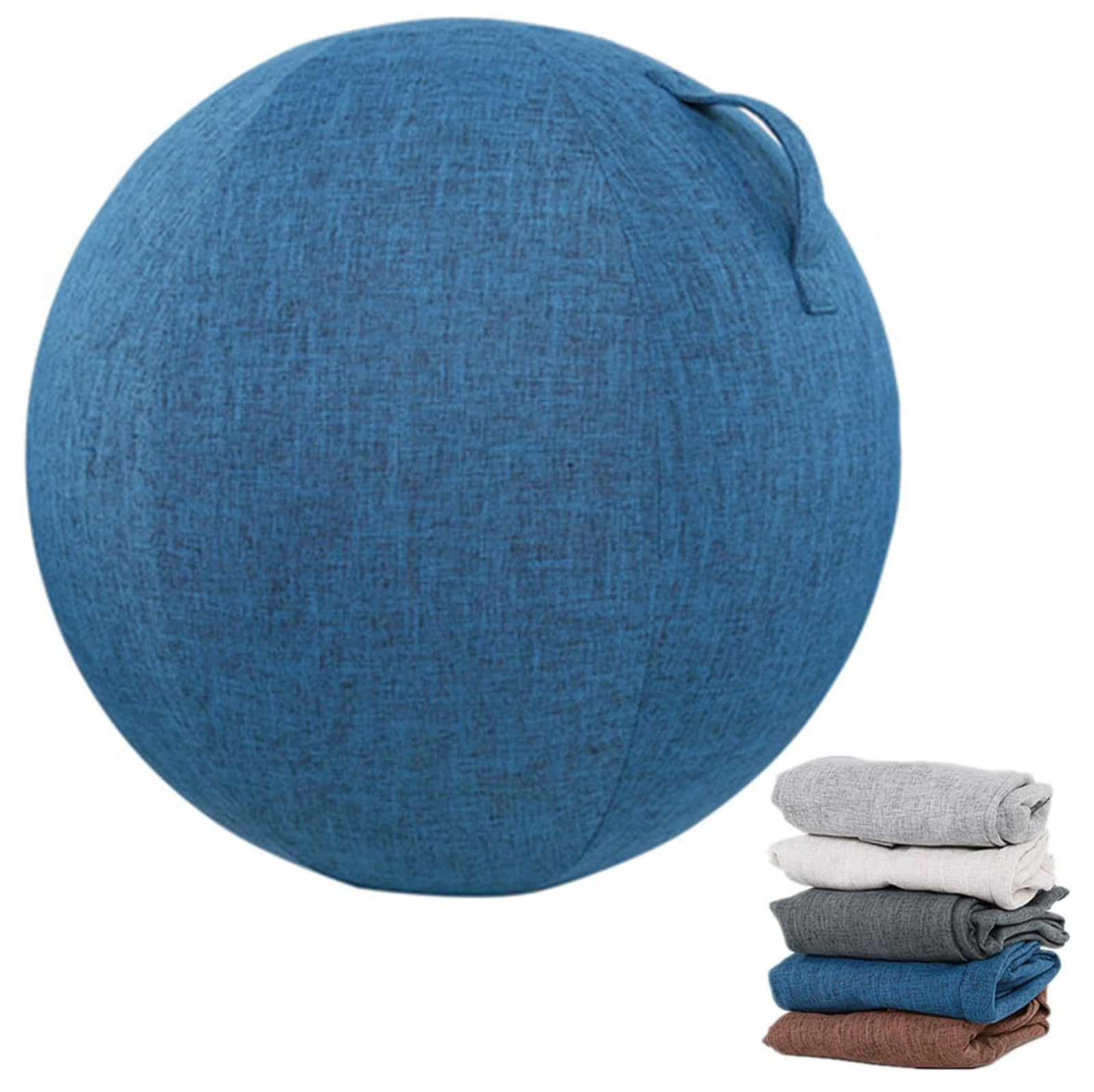 EHOTER Housse Ballon Gym, Housse De Balle Déquilibre, Housse De Protection Durable Anti-Saleté Et Antidérapante, Housse De Ballon De Exercice pour Fitness Pilates Yoga