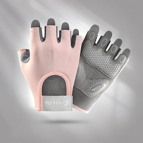 Guantes de entrenamiento ligeros y transpirables para mujeres y hombres, guantes de ejercicio de gimnasio sin dedos, protección completa de la palma