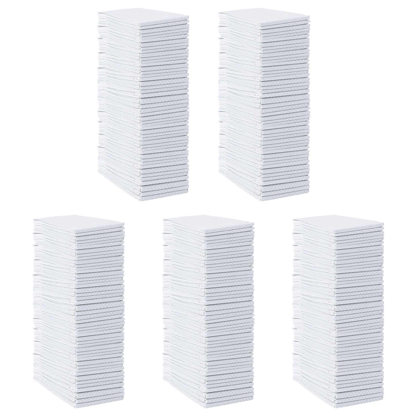 Lot de 300 tapis de dressage en tissu non tissé pour animaux de compagnie | Design à 5 couches, super absorbant, bords anti-fuite, pour cage et sol