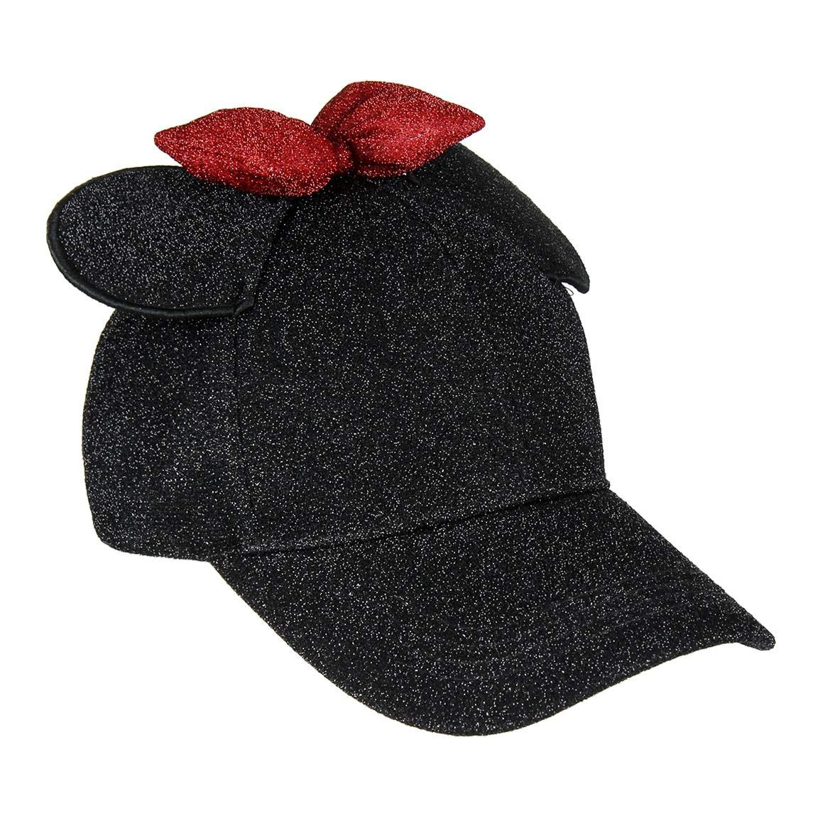 CERDÁ LIFE'S LITTLE MOMENTS Minnie Mouse 3D Ajustable-56 Cm-Juvenil Gorra de béisbol, Negro, 56 cm para Niñas