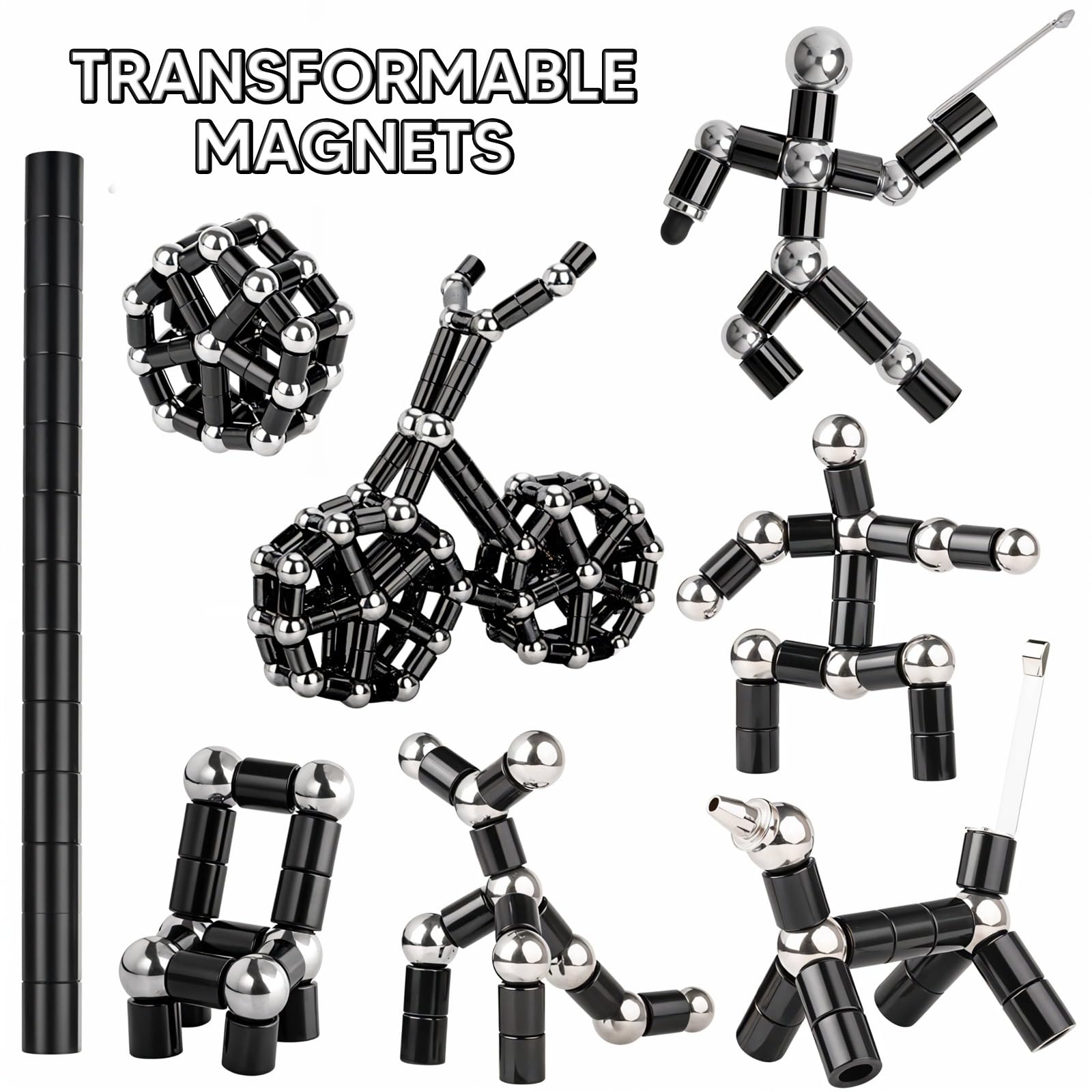 Amazon.com: Lafoxla Fidget Pen Decompression Magnetic Metal, Toy