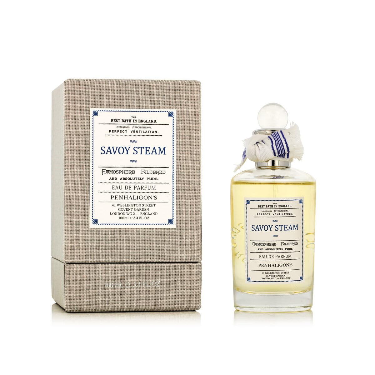 Penhaligon's Savoy Steam Eau de Parfum 100ml : Amazon.co.uk: Beauty