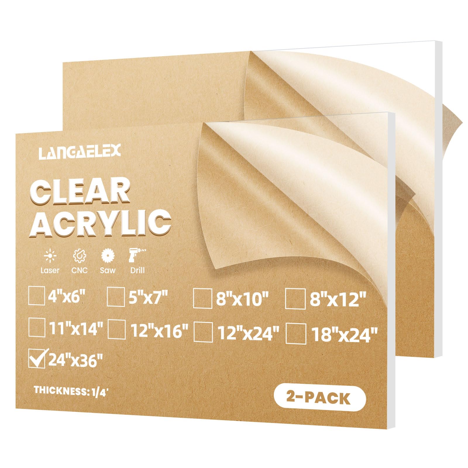 Clear Plexiglass Sheets - Glass Replacement -10 Clear Plexiglass Sheets - Glass Replacement -10