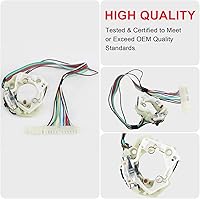 Vista 4 de Interruptor de señal de giro apto para Buick Pontiac Chevy Cadillac GMC Jeep Dodge Reemplazo # D6262D