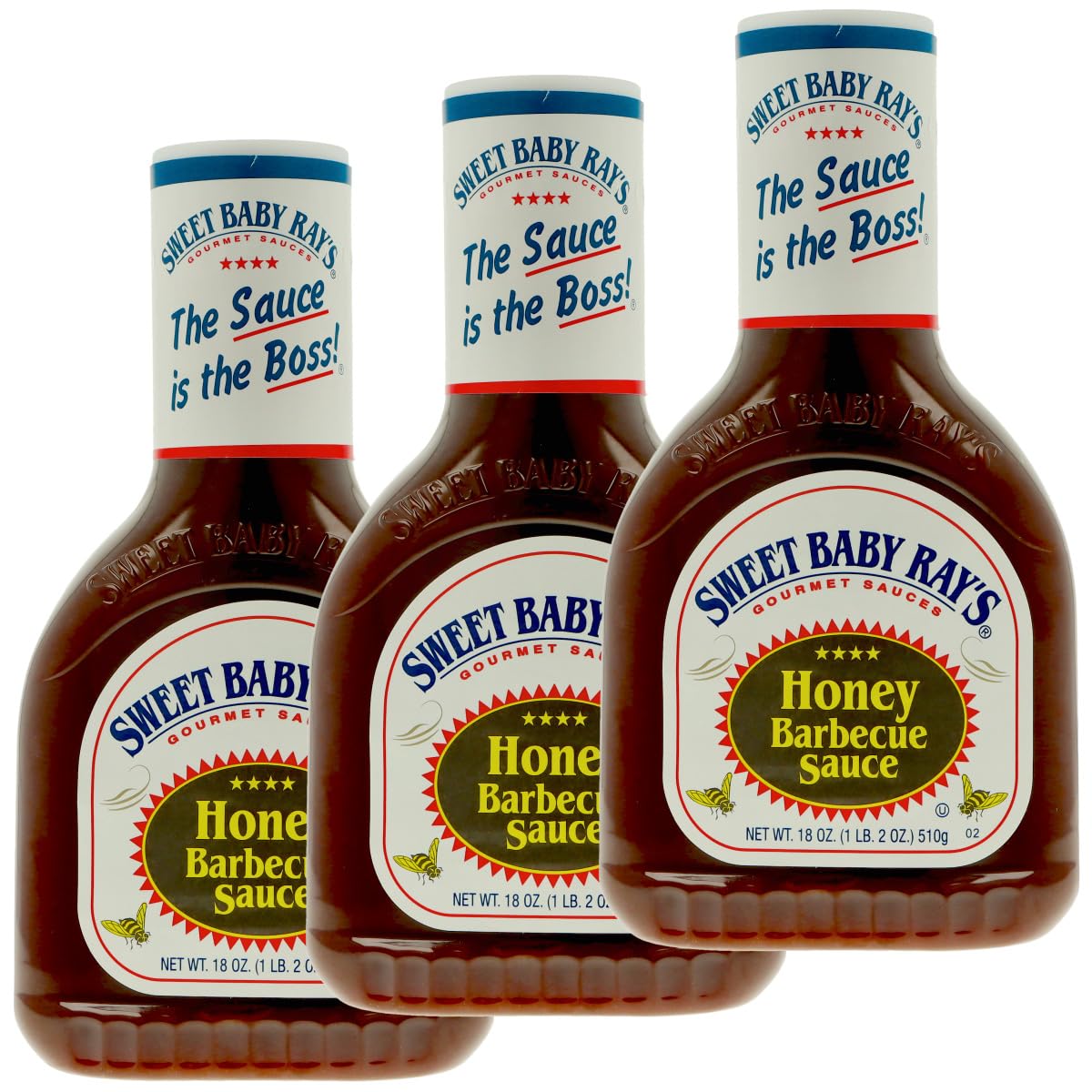 Sweet Baby Ray´s 3er Set (3x510g)- Geschmack (Honey)