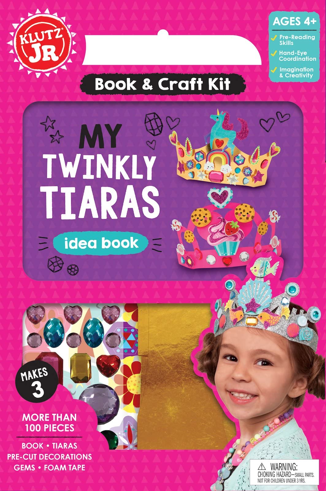 Scholastic Twinkly Tiaras (Klutz Junior) Product Bundle – 5 January 2017
