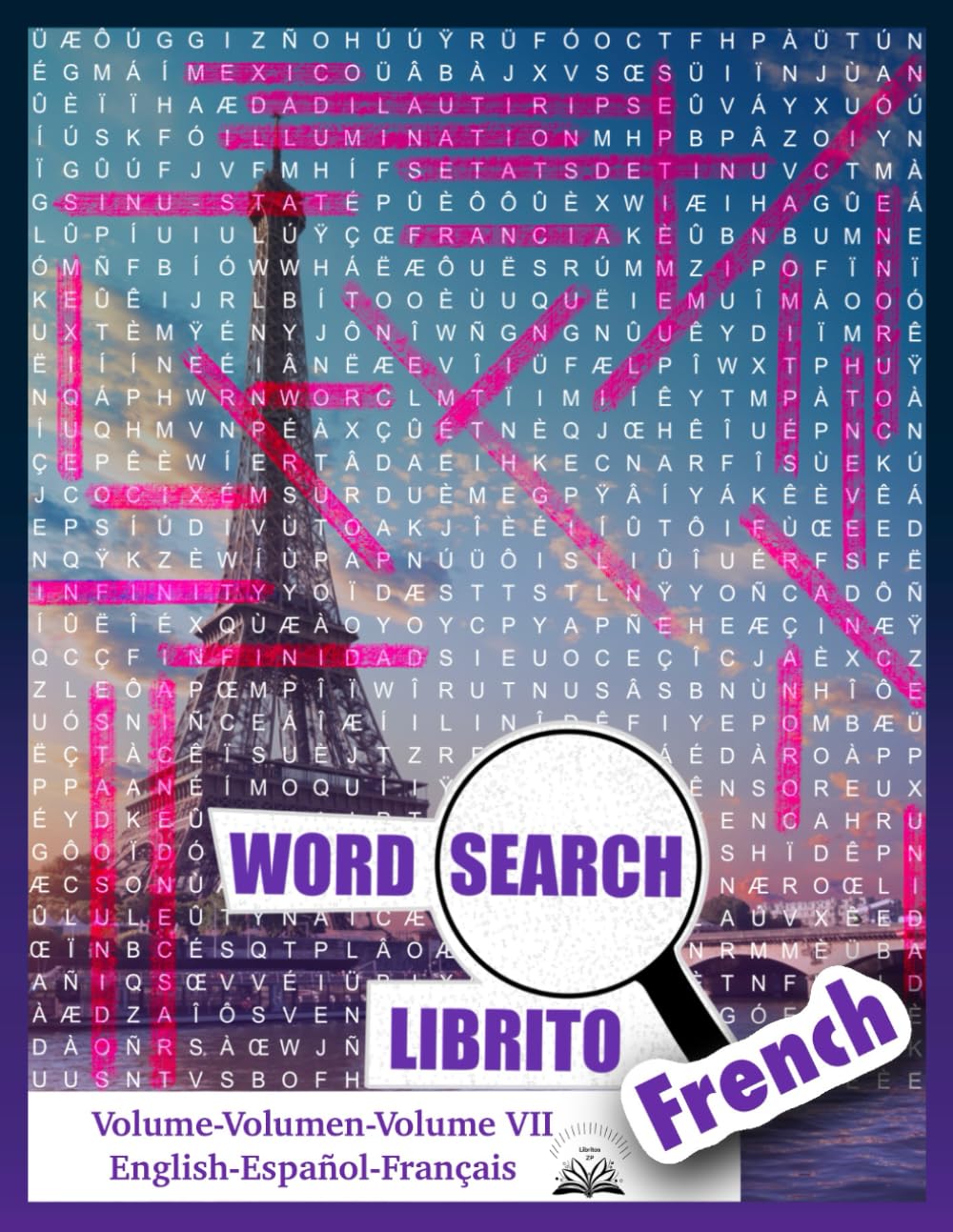 Word Search Librito: Volume VII - French (Word Search Librito - A Libritos ZP Collection)