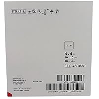 Vista 2 de Sorbalgon Calcium Alginate Dressing, 4" Length, 4" Width - 10 Pcs